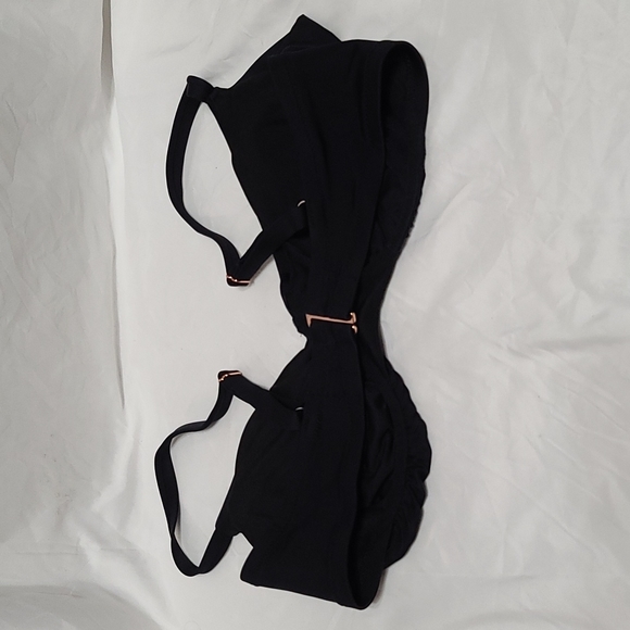 Black Shade & Shore bikini top 36d - Picture 2 of 3